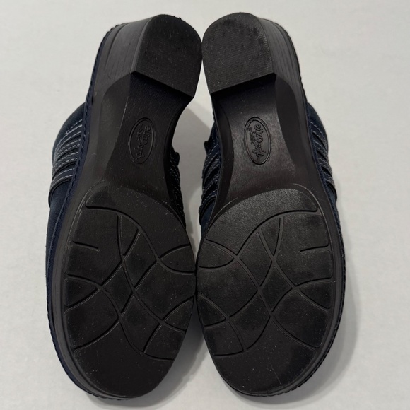 Euro Soft by Sofft, Britta Clogs/Mules Women's 8.5M Navy Suede Leather - Picture 5 of 11